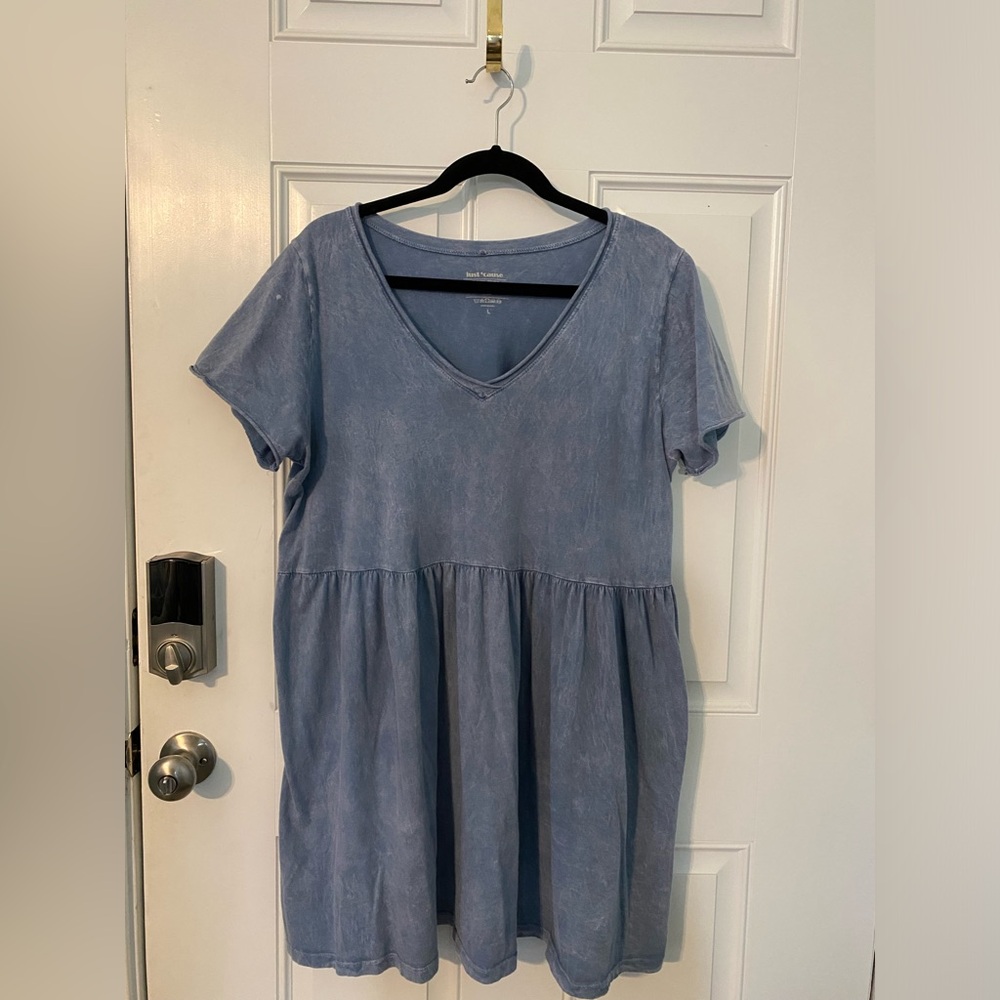 Cotton T-shirt Dress